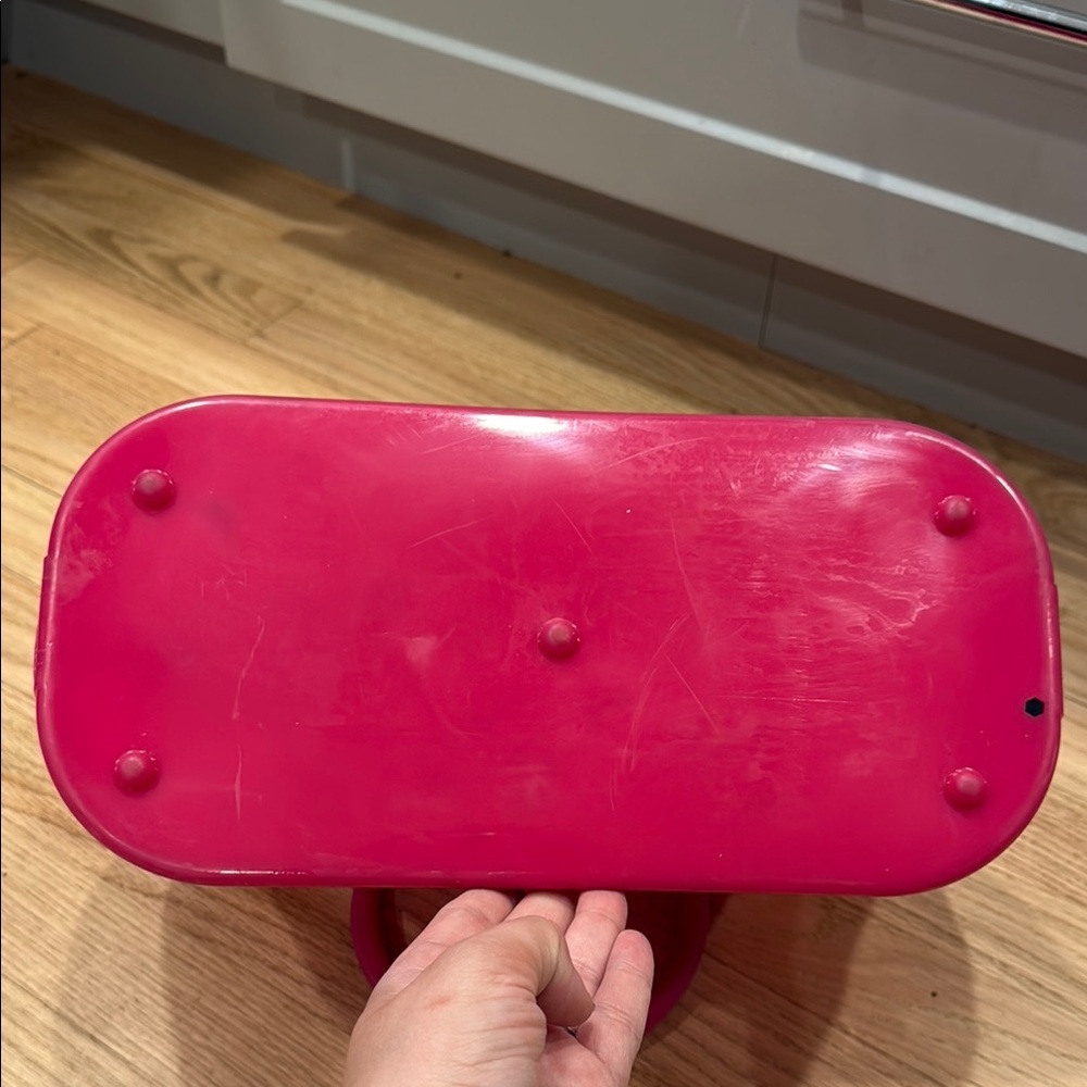 Betsey Johnson Y2K Jelly Bag Pink Heart-Patterned - Picture 5 of 8